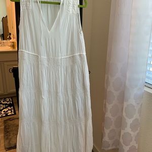 Summer maxi white dress. Nordstroms. NWOT